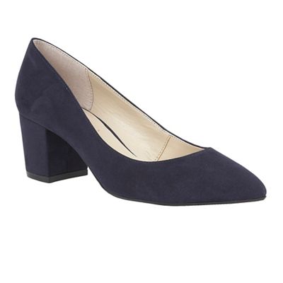 Navy 'Briars' court shoes